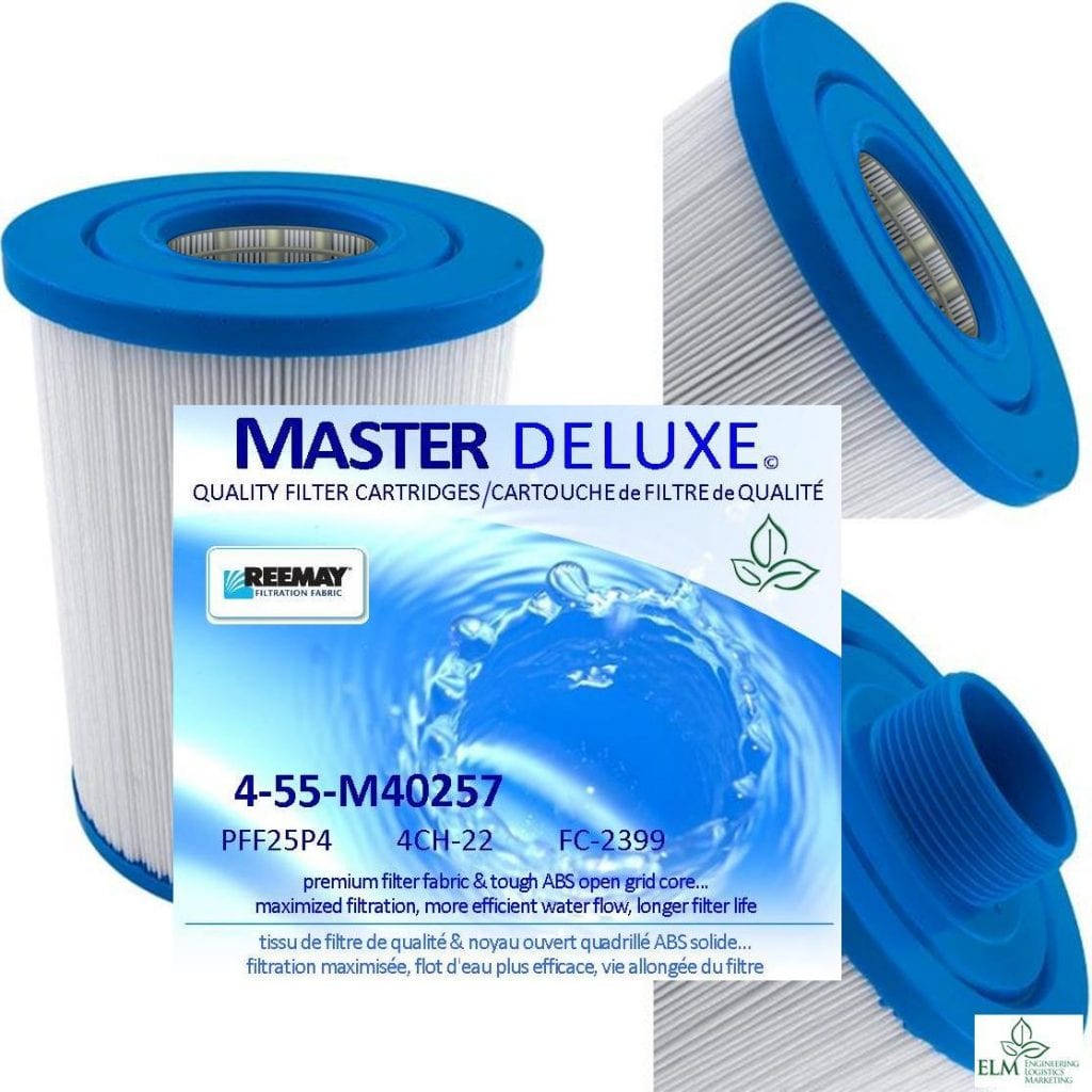 19sqft. Hot Tub Filter Master Deluxe M40257 PFF25P4 4CH22 FC2399