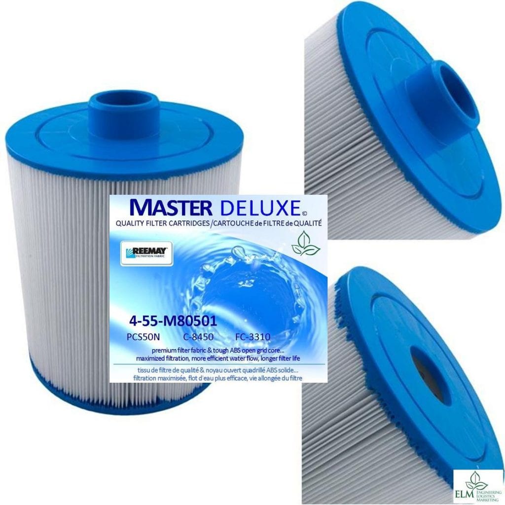 50sqft. Spa Filter Master Deluxe M80501 PCS50N C8450 FC3310 The Hot