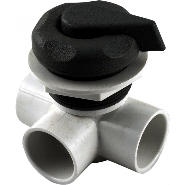 DrainFill Valve Black 1" The Hot Tub SuperStore Canada Spa Parts