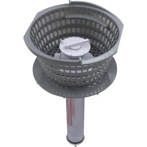 Chemical Dispenser with Basket Assembly Grey Pentair Rainbow