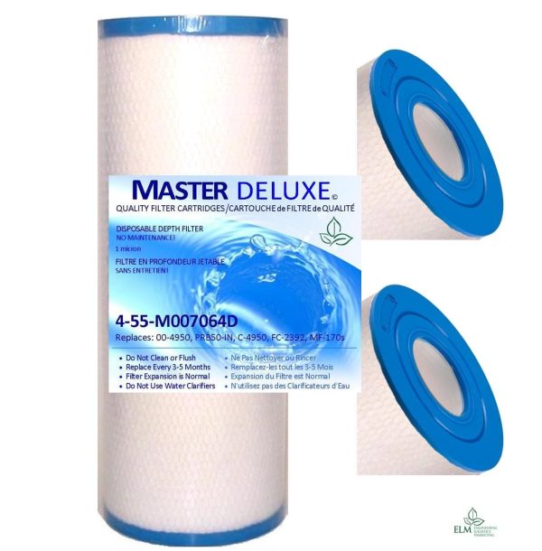 M007064D 4-Pack Disposable Filters PRB50-IN C-4950 FC-2390 800