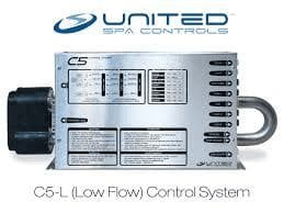 C5-L Spa Pak T7 Panel United Spa Controls