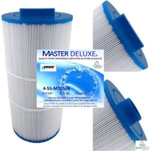 50 sq.ft. Filter 4-Pack M70506 Master Deluxe PVT50P 7CH-50 FC-0463