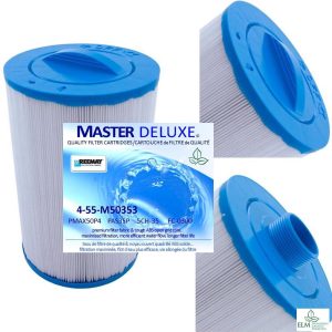 4-Pack Hot Tub Filters M60508 Master Deluxe PPG50P4 6Ch-49
