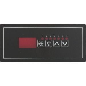 Overlay GECKO TSC-18, P1, LT, Temp-up, Temp-down HQ